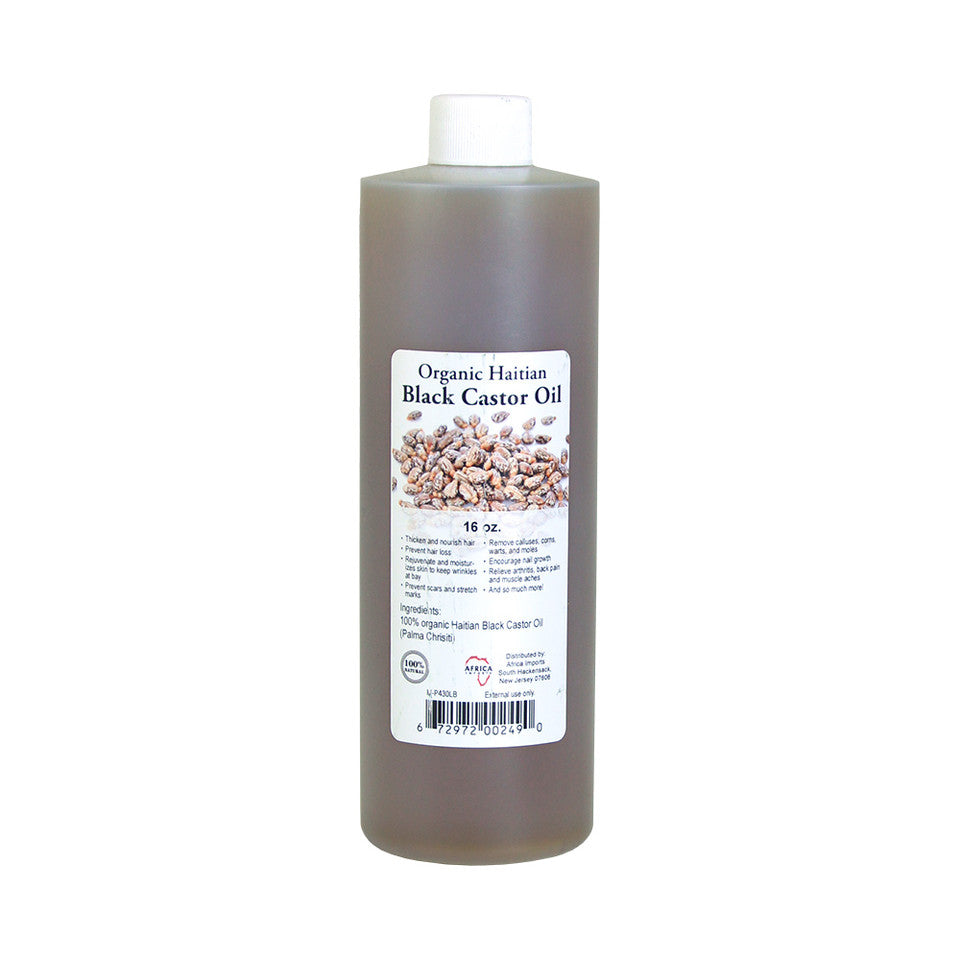 Organic Haitian Black Castor Oil - 16oz