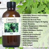 1 × Citronella Essential Oil - 4 oz.