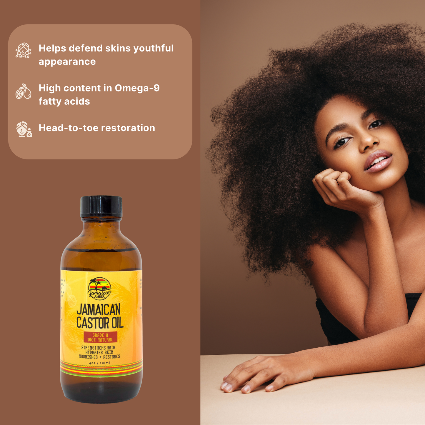 Jamaican Castor Oil 118ml