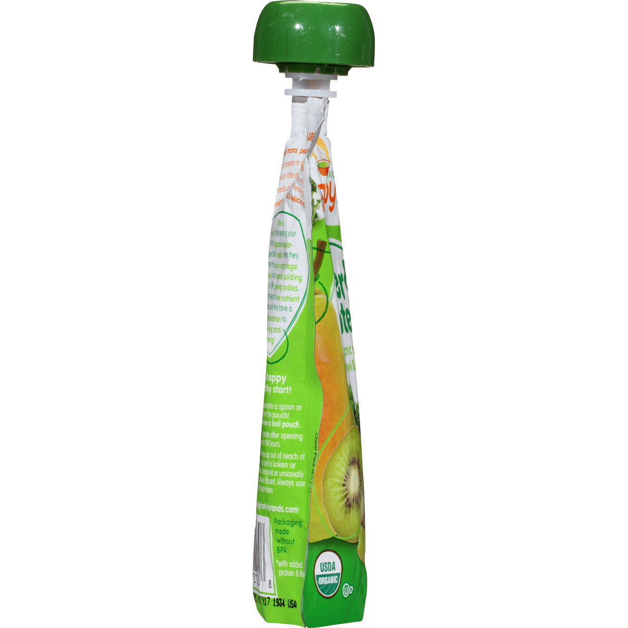 Happy Tot Fiber & Protein Pear, Kiwi & Kale (16x4 OZ)