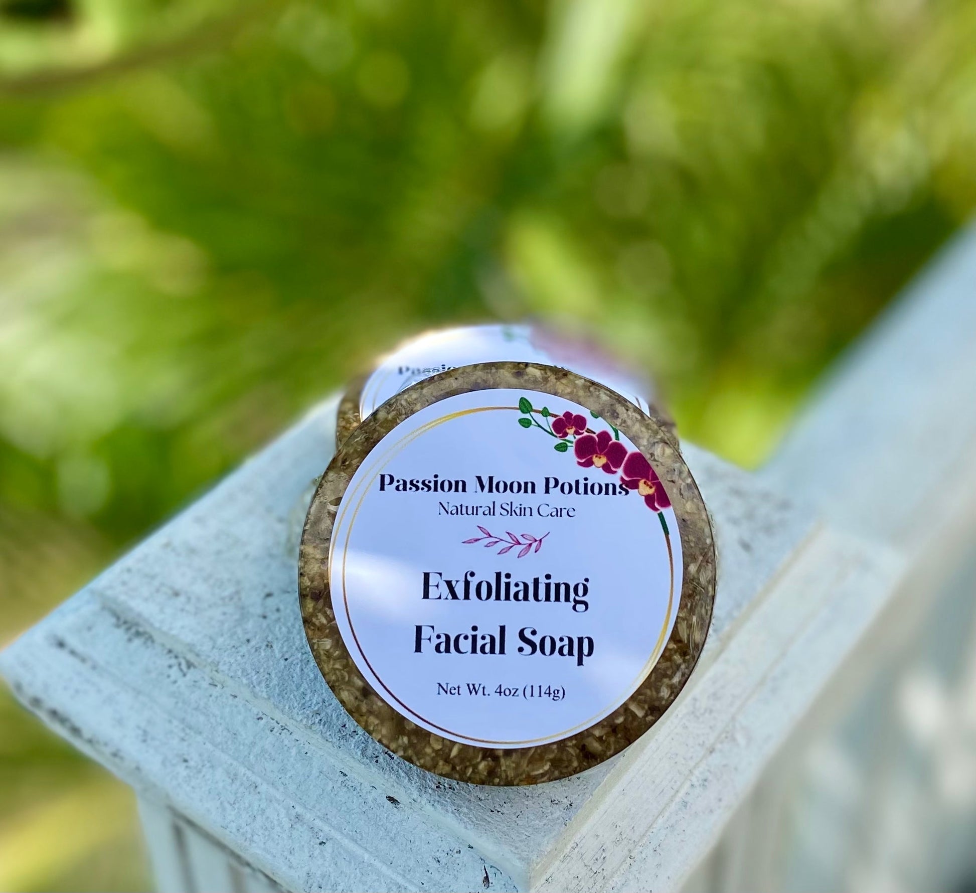Exfoliating Facial Soap with Raw Honey & Oatmeal 🍯 Polish, Purify & Soothe—Naturally-2