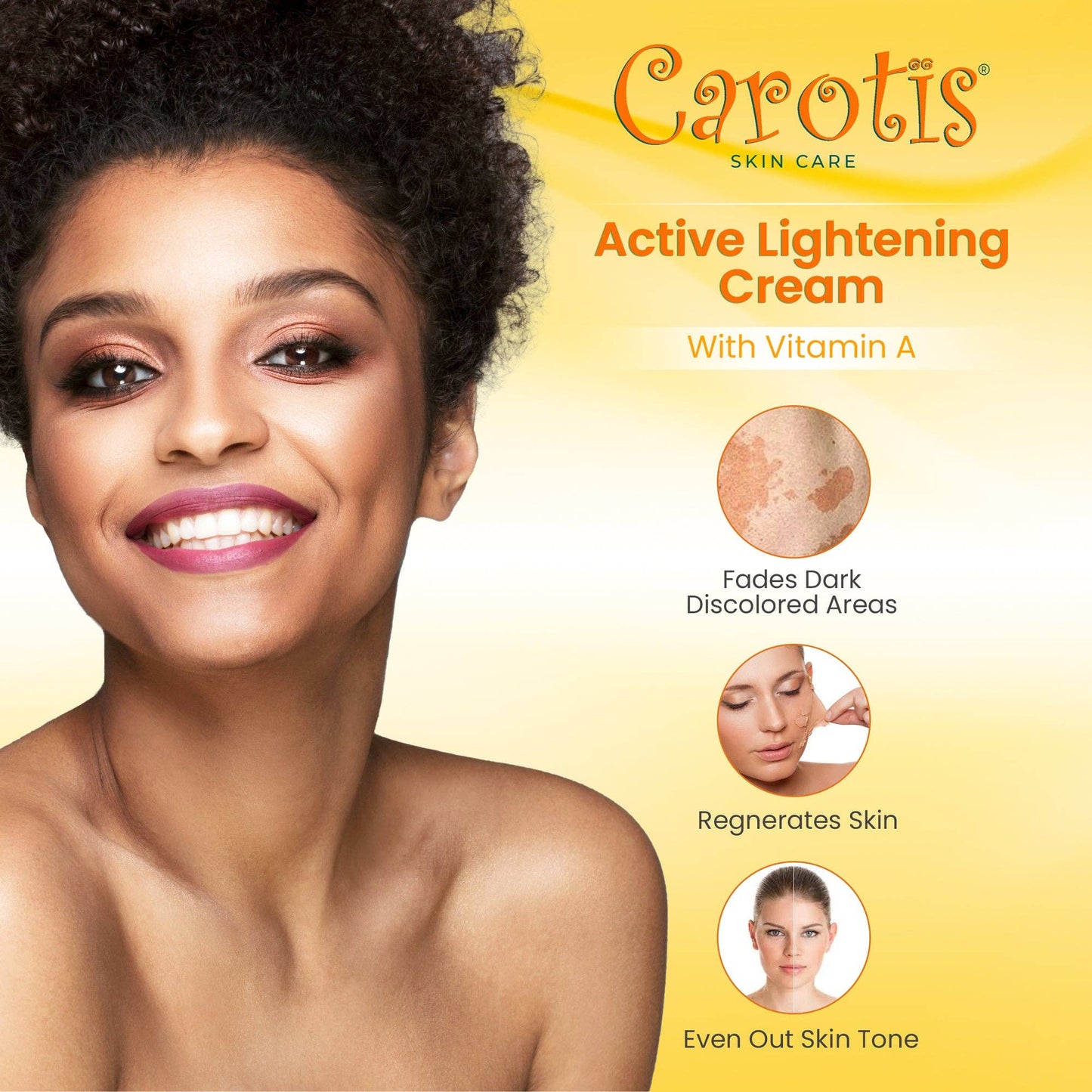 Carotis 7 DAYS Lightening Cream 30gr (With Vitamin "A")