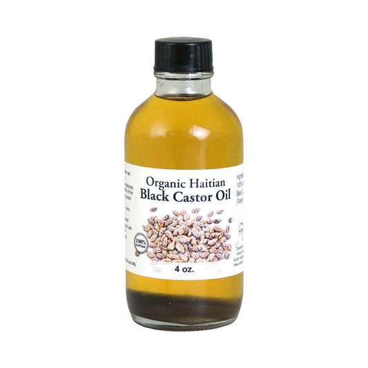 1 × Organic Haitian Black Castor Oil - 4 oz.