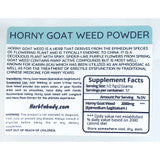 Horny Goat Weed Powder - 4 oz.